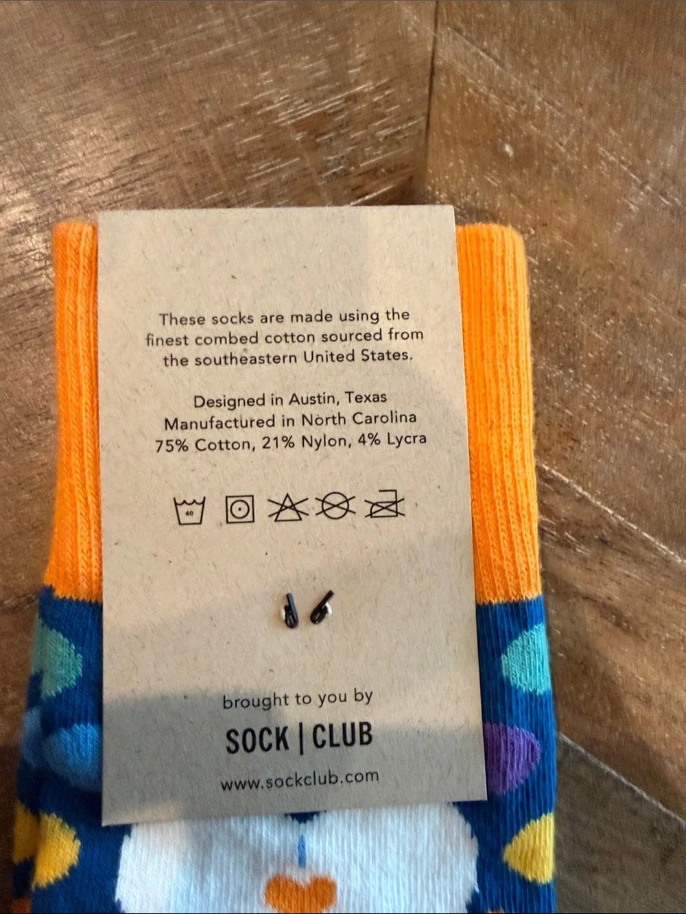 Sock Club Grow Schools ‘I <3 Charter Schools’ Crew Socks